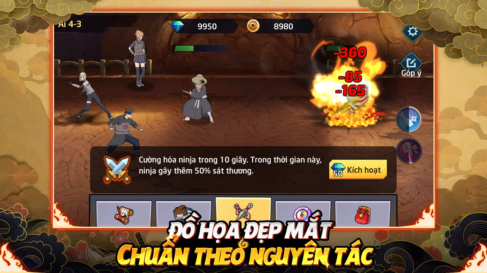 Huyền Thoại Nhẫn Giả Captura de tela 1