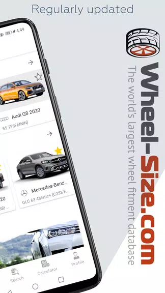 Wheel Size - Fitment database स्क्रीनशॉट 4