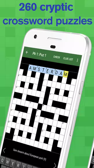 Cryptic Crossword Lite Screenshot 1