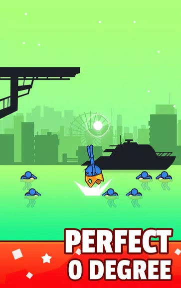 Stickman Jump into Water Screenshot 2