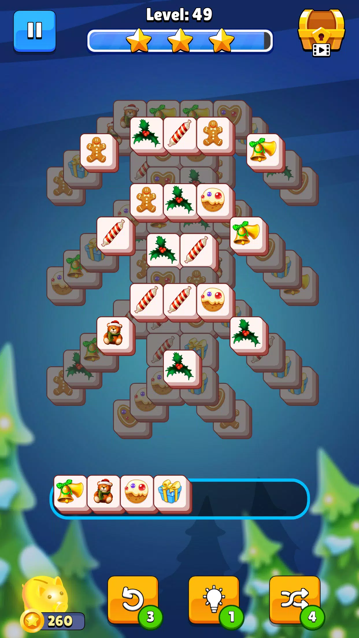 Christmas Mahjong Screenshot 4