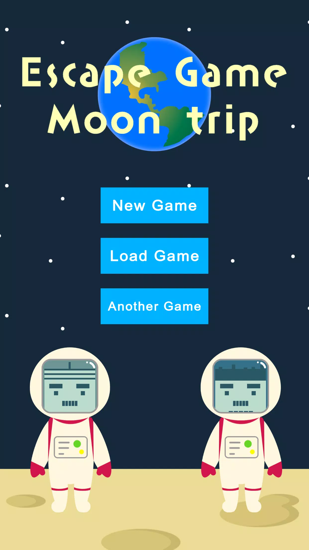 2D Escape Game - Moon Trip Tangkapan skrin 1