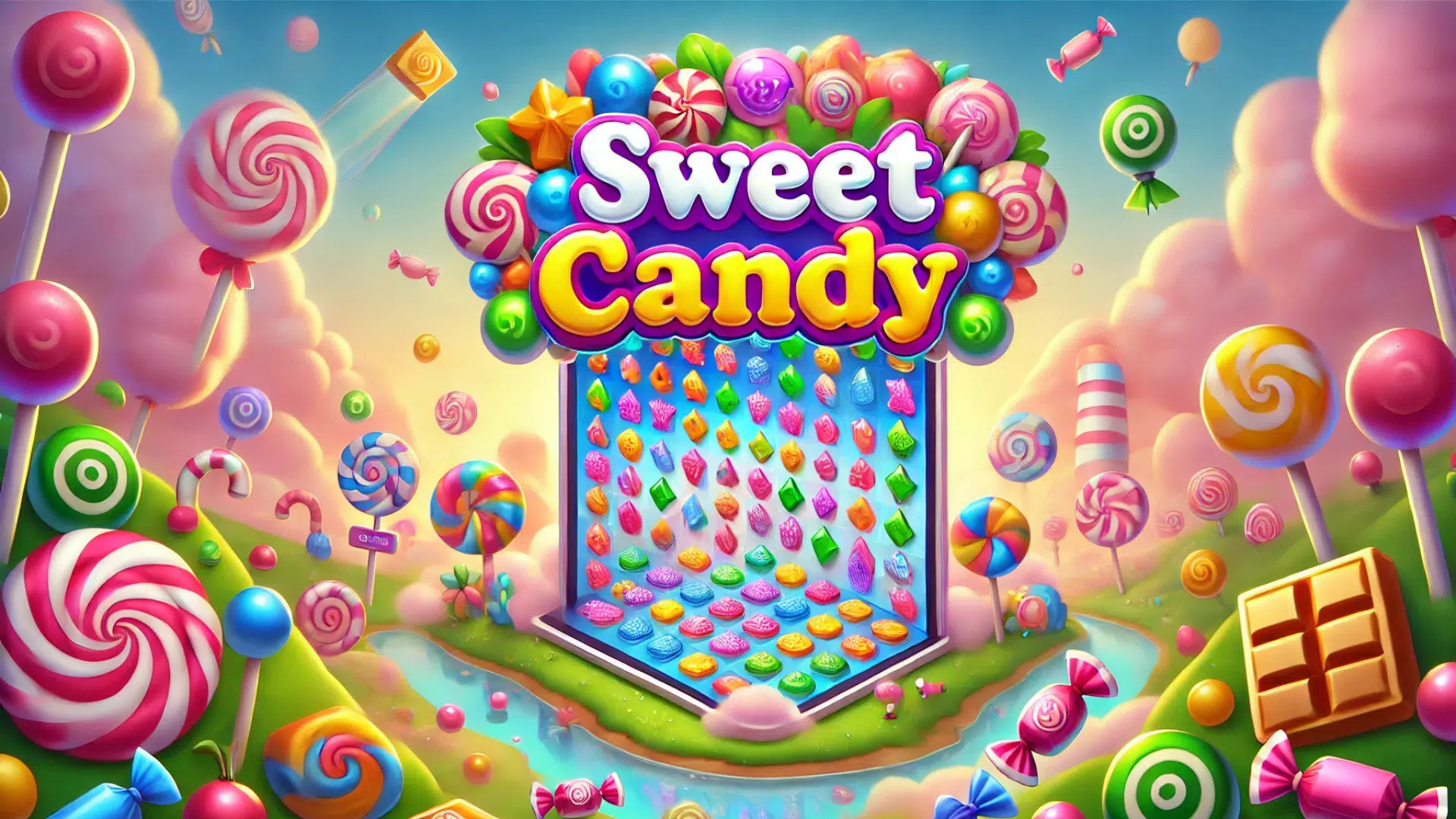 Sweet Candy - Match 3 Puzzle स्क्रीनशॉट 4