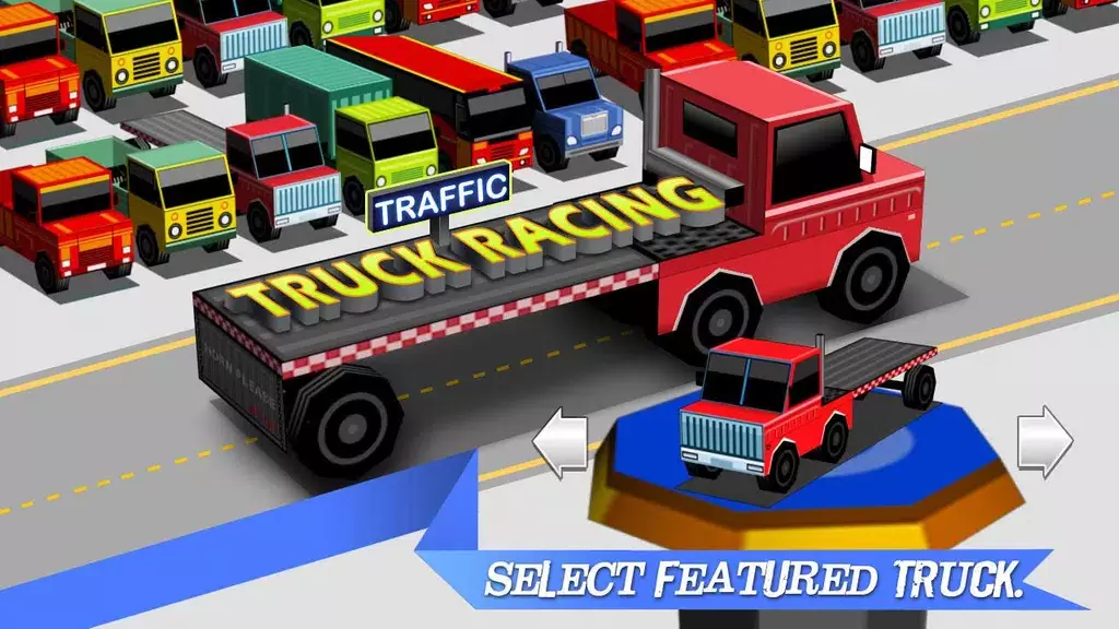 Truck Traffic Racing3D 스크린샷 1