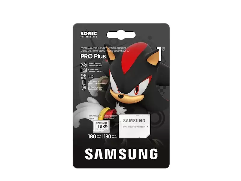 Puntos ng isang magandang diskwento sa mga sonic microSD cards sa Samsung