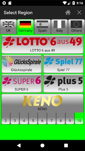 Lotto Number Generator for EUR Capture d'écran 3