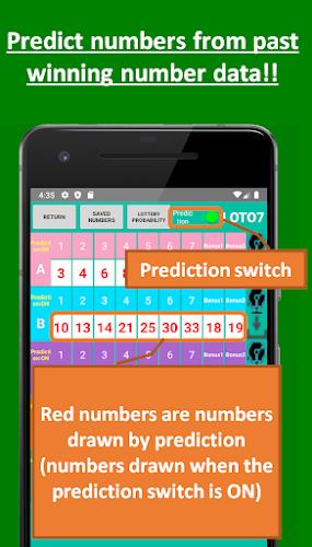 Loto prediction machine Screenshot 1