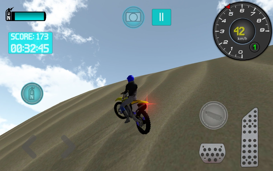 Bike Offroad Simulator Ảnh chụp màn hình 1