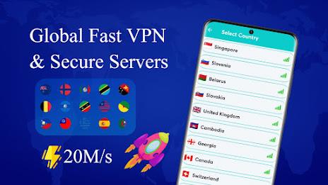 HookVPN Secure VPN Proxy स्क्रीनशॉट 2