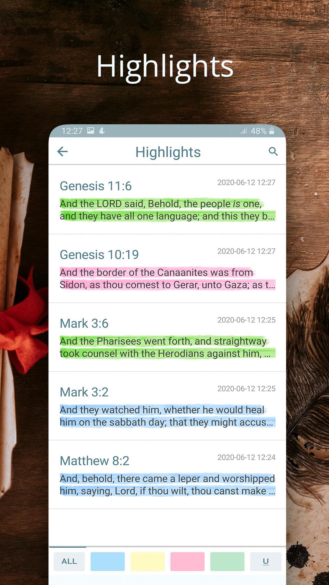 Holy Bible, New Testament スクリーンショット 4