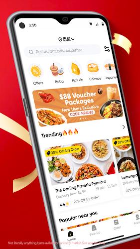 HungryPanda: Food Delivery স্ক্রিনশট 1