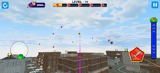 Indian Kite Flying 3D ဖန်သားပြင်ဓာတ်ပုံ 2