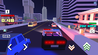 Blocky Car Racer - racing game Capture d'écran 2