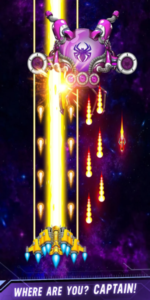 Space shooter - Galaxy attack Screenshot 2