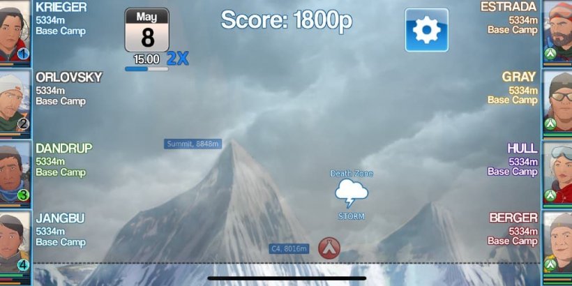 Team-Management Game အသစ်- 'Everest တောင်ပုံပြင်' တွင် ဧဝရတ်တောင်ကို အောင်နိုင်သည်