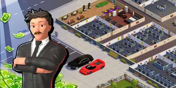 Idle Office Tycoon Mod Captura de pantalla 2