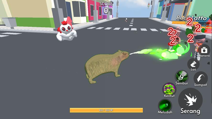 Simulator CAPYBARA MASBRO スクリーンショット 1