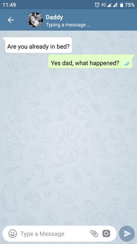 Fake Chat Messenger — TeleFake Скриншот 2