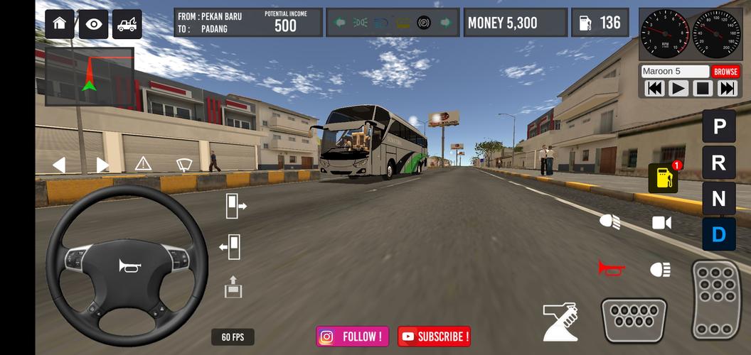 IDBS Simulator Bus Sumatera Screenshot 1