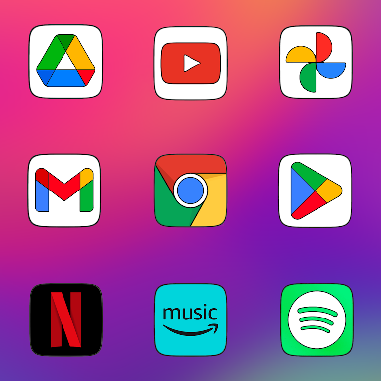 MIUl Carbon Icon Pack Mod Zrzut ekranu 4