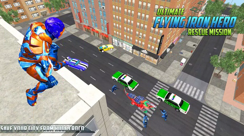 Ultimate KungFu Superhero Iron Fighting Free Game Screenshot 2
