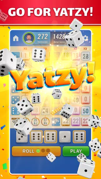 Yatzy: Dice Game Online Captura de pantalla 1