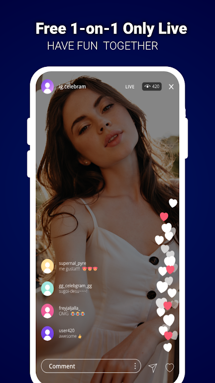 Live Video Call - Global Chat Tangkapan skrin 3