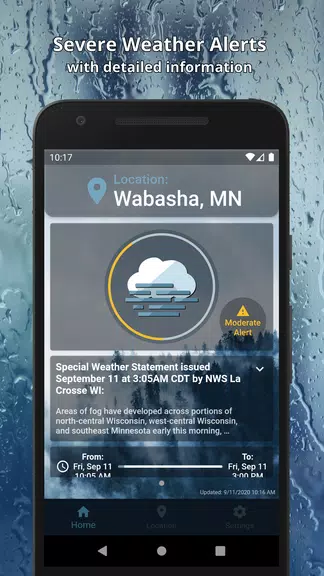 Meteo! - Severe Weather Alerts ဖန်သားပြင်ဓာတ်ပုံ 1