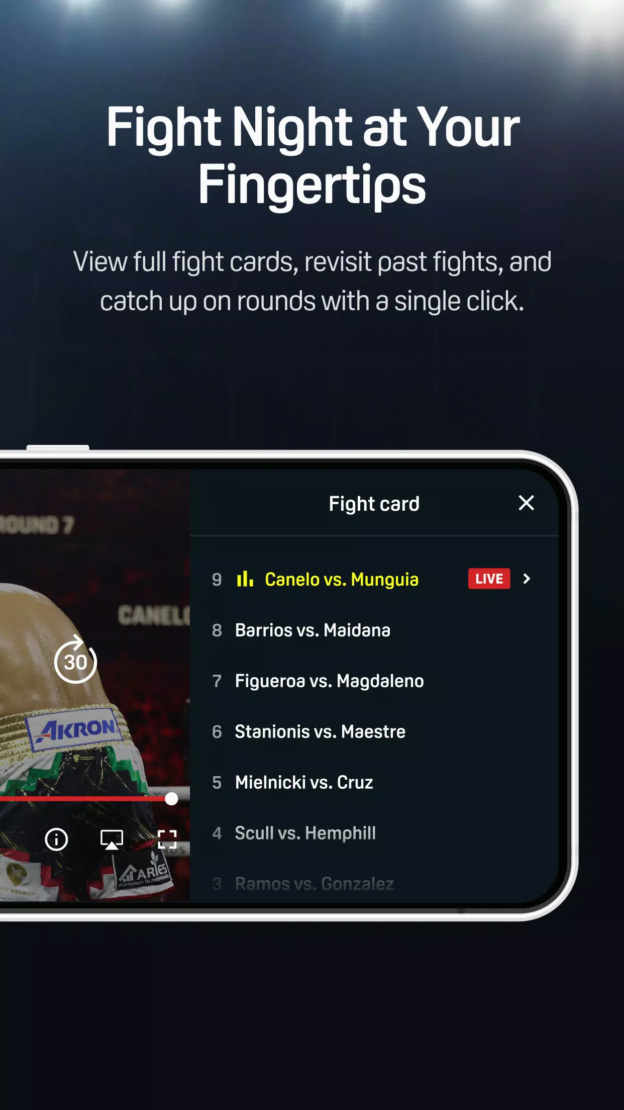 DAZN - Watch Live Sports स्क्रीनशॉट 3