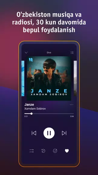 Beeline Music & Radio UZ Ảnh chụp màn hình 1