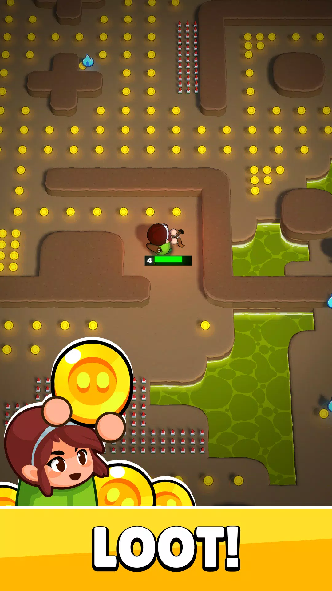 Dungeon Looters Tangkapan skrin 1