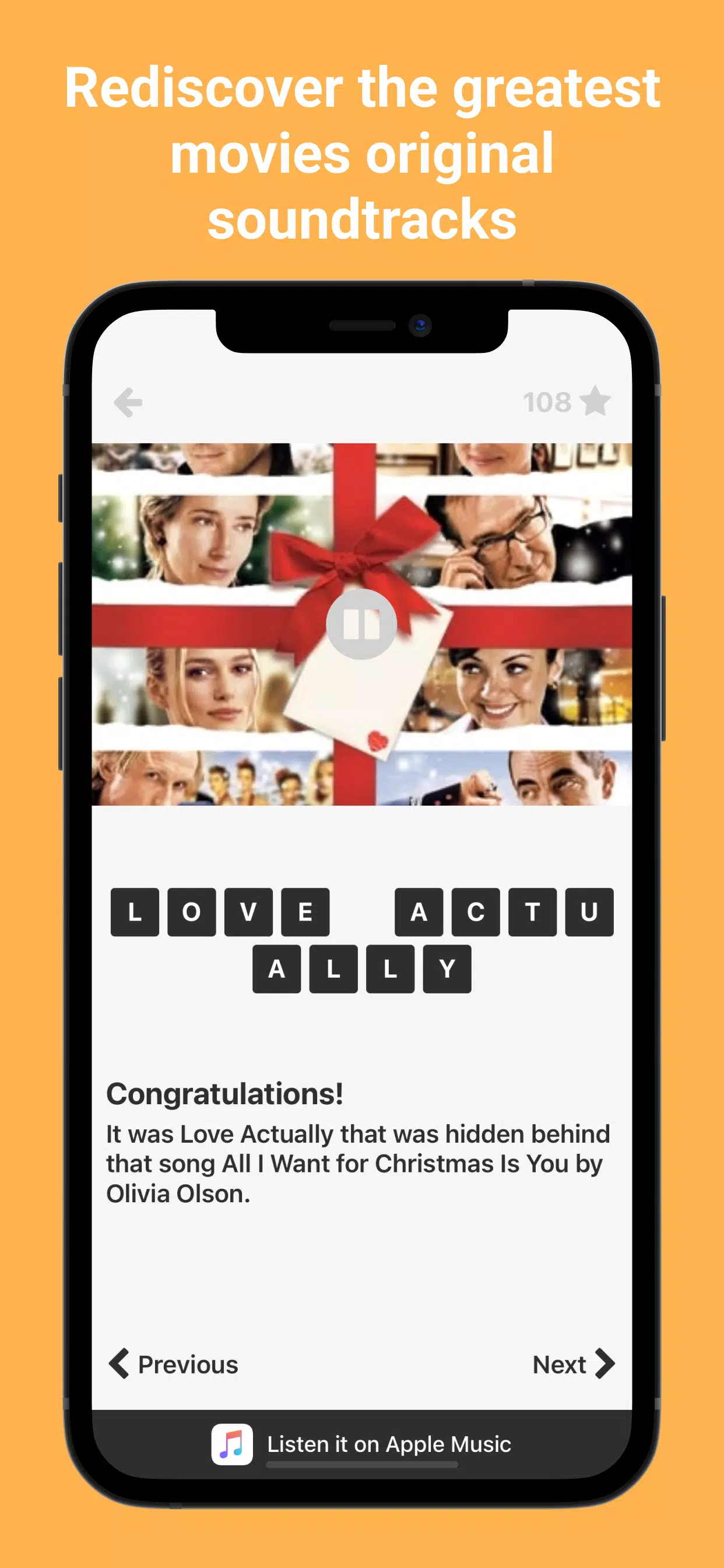 Movie Music Quiz Screenshot 4
