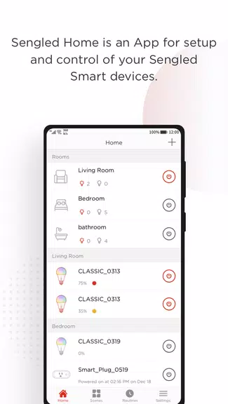 Sengled Home स्क्रीनशॉट 1