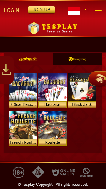 Casino Slot Online - TESPLAY Ảnh chụp màn hình 1