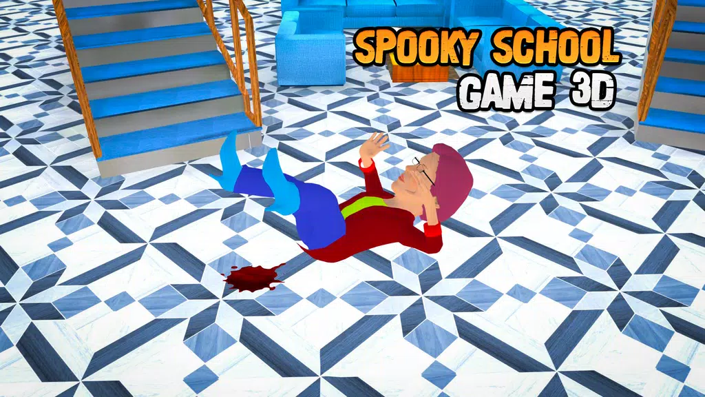 Playtime Spooky School Game Tangkapan skrin 2