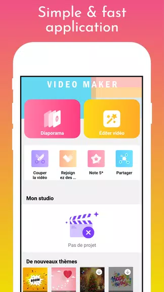 Music Video Maker: Editor Скриншот 1