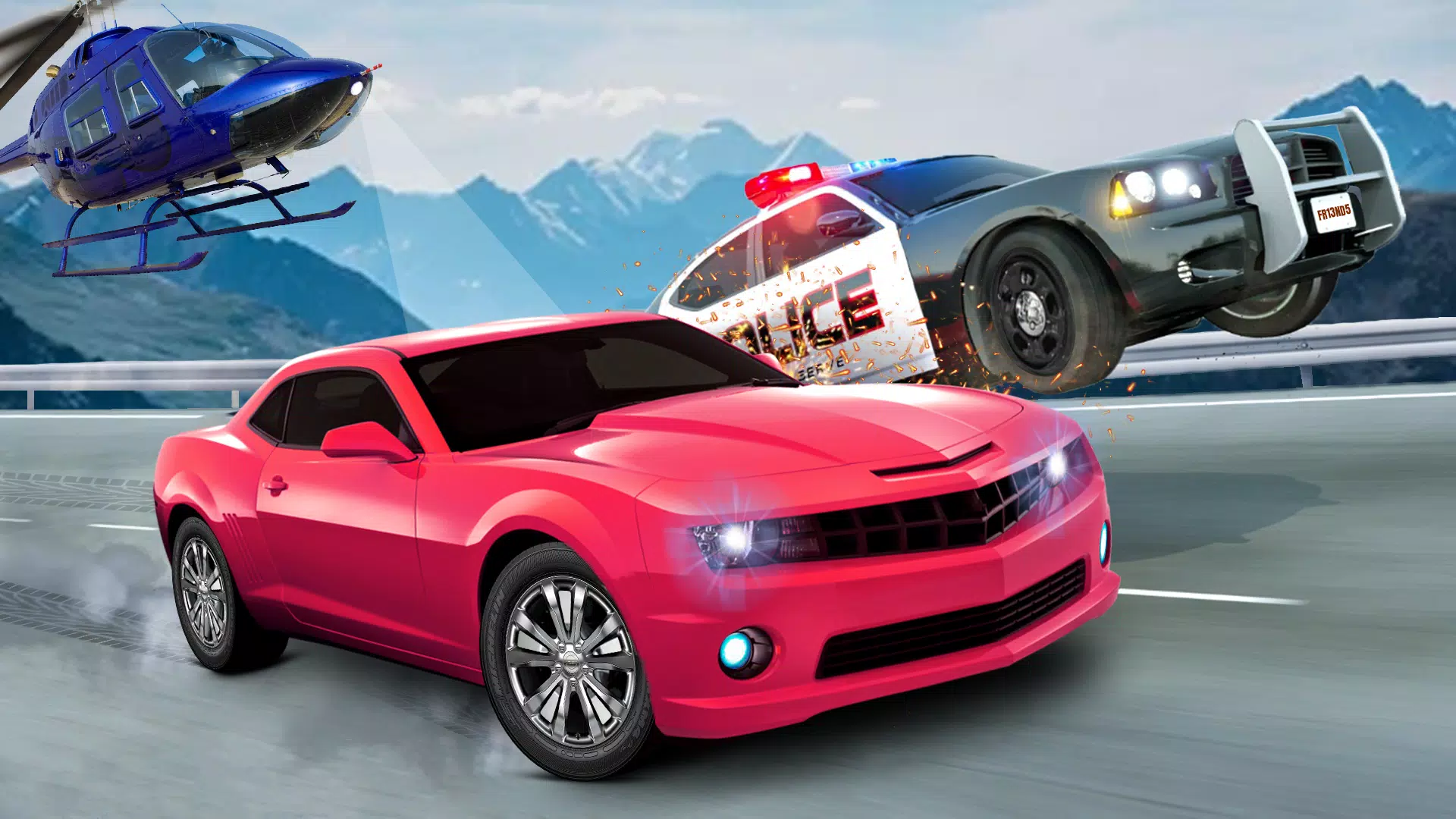 Real Traffic Car Simulator 3D Скриншот 3