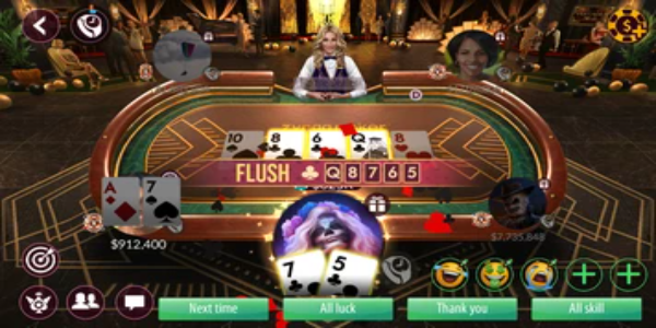 Zynga Poker Mod ภาพหน้าจอ 1