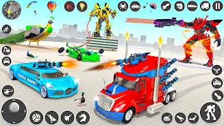 Robot Game Mobil pmk Car Games ภาพหน้าจอ 3