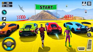 GT Car Stunt Game:Car Games 3D スクリーンショット 1