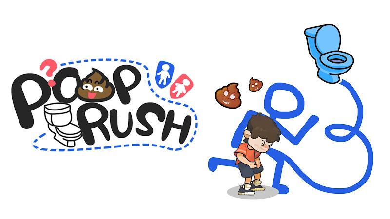 Poop Rush: Toilet Game スクリーンショット 1