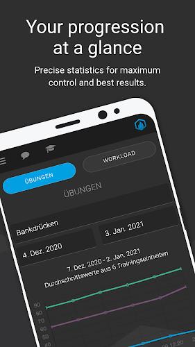 Workout tracker GAINSFIRE Ekran Görüntüsü 3