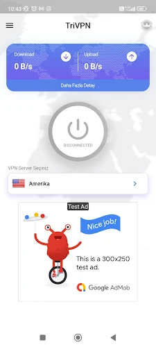 Tri VPN - Fast & Secret Schermafbeelding 2