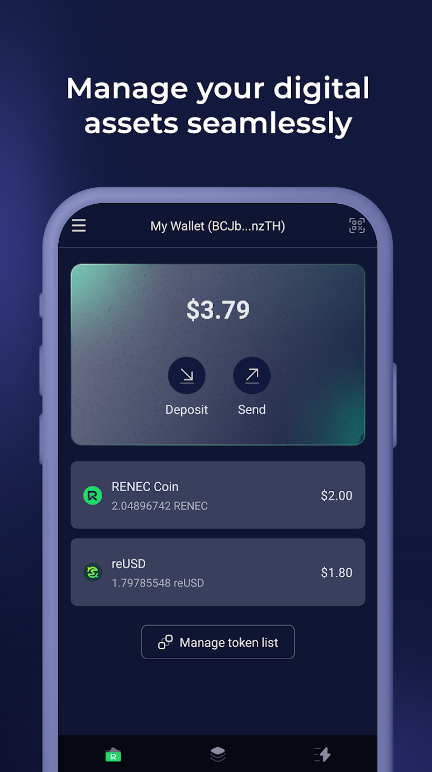 Carax Wallet Screenshot 2