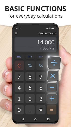 Calculator Plus with History (MOD) Ekran Görüntüsü 3