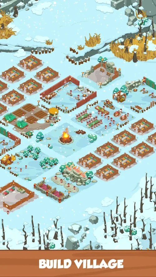 Icy Village: Tycoon Survival Schermafbeelding 2