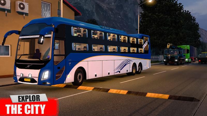 Euro Coach Bus Driving Games スクリーンショット 1