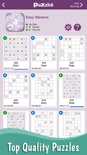 Tic-Tac-Logic: X or O? Tangkapan skrin 4