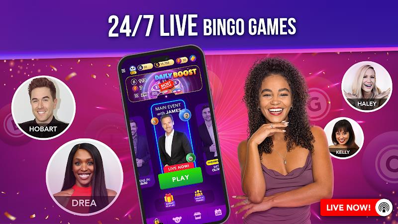 Live Play Bingo: Real Hosts Скриншот 3