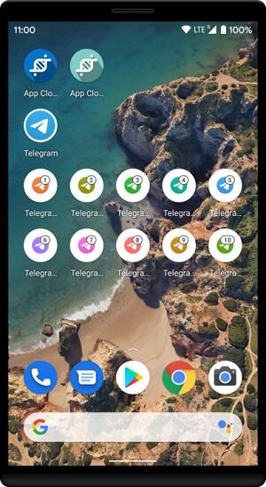 App Cloner ဖန်သားပြင်ဓာတ်ပုံ 1